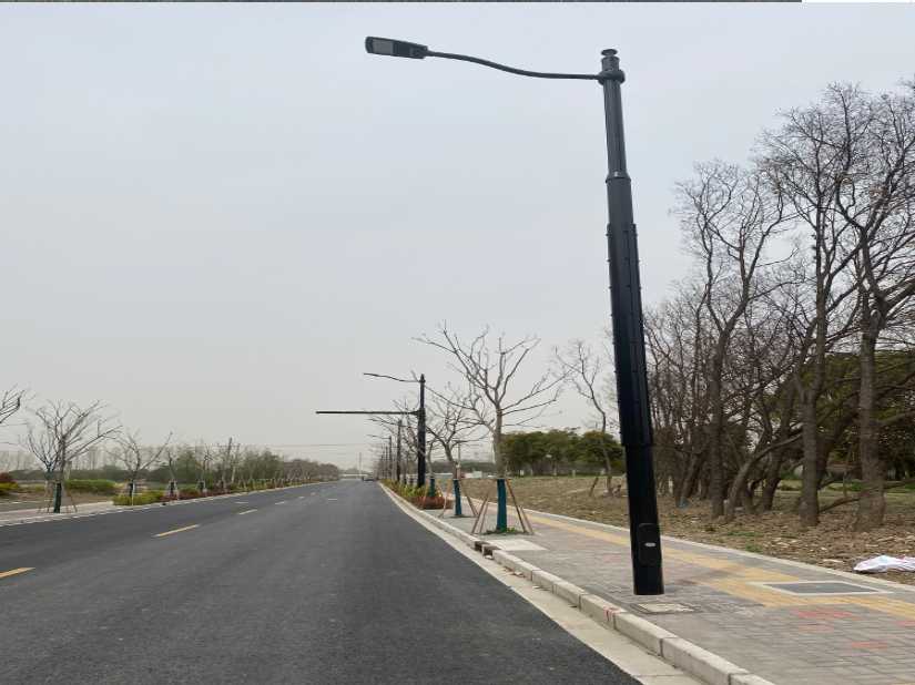 沂源县上海综合杆 太阳能路灯工程