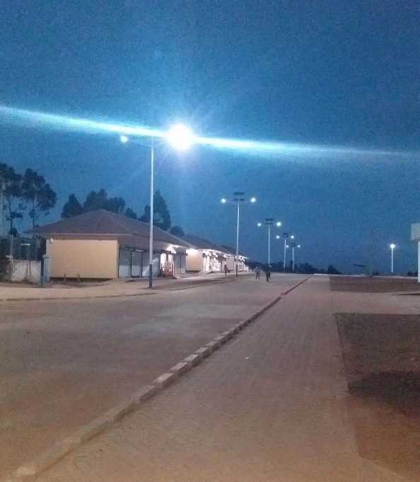 沂源县非洲科特迪瓦太阳能路灯工程